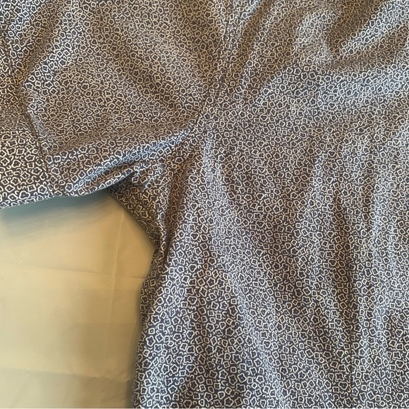 Red Jack button up short sleeve dress shirt size XL blue/grey in  colour - Picture 6 of 9